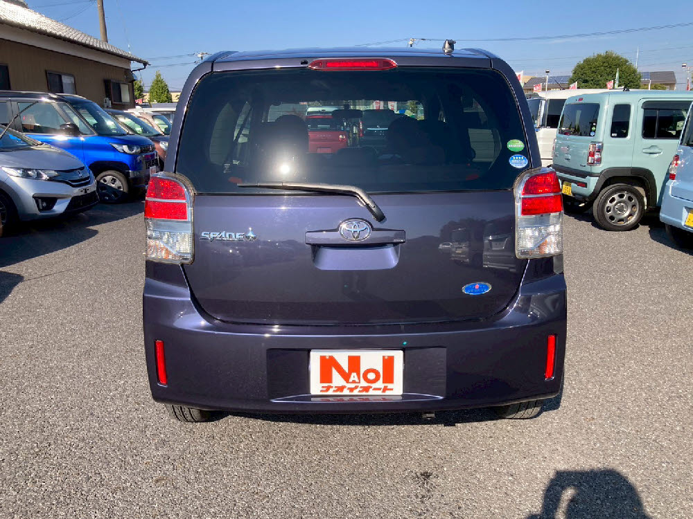 トヨタ　スペイド　F5枚目