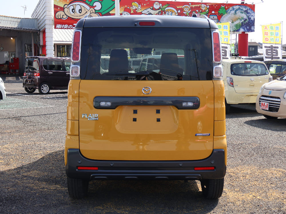 マツダ　フレアワゴンタフスタイル　ハイブリッドXS4枚目