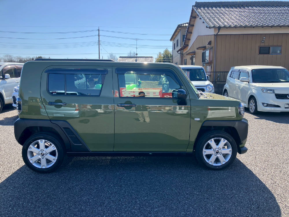 ダイハツ　タフト　Gターボダーククロムベンチャー3枚目