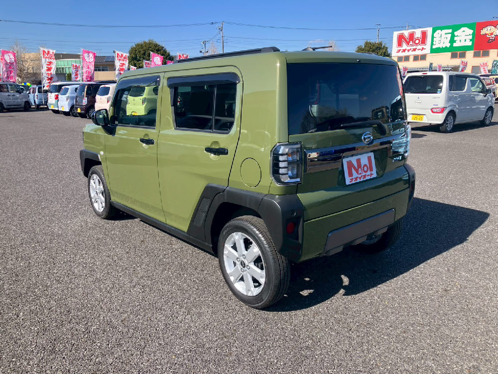 ダイハツ　タフト　Gターボダーククロムベンチャー6枚目