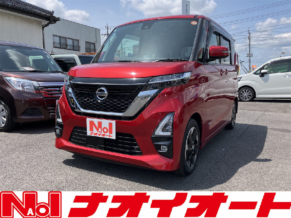 ルークス　ハイウェイスターX（純正9インチナビ）
