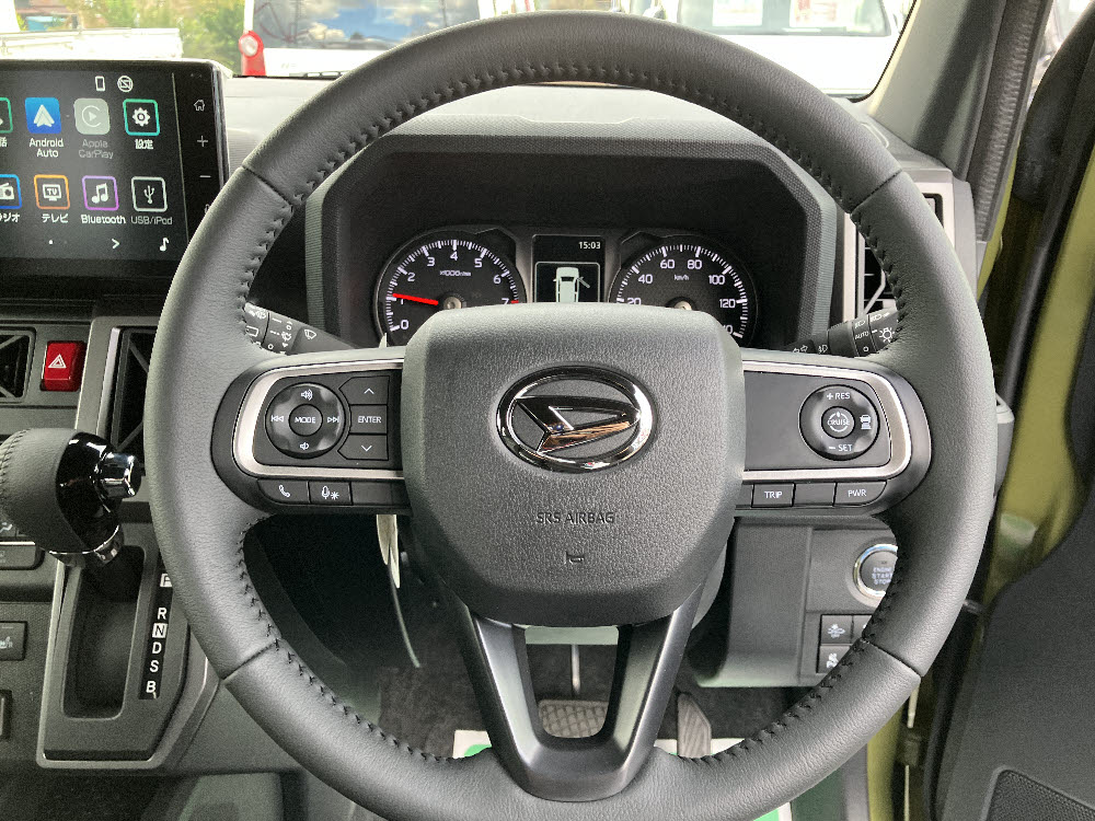 ダイハツ　タフト　Gクロムベンチャー　9インチDO付き12枚目