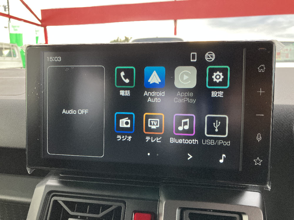 ダイハツ　タフト　Gクロムベンチャー　9インチDO付き14枚目