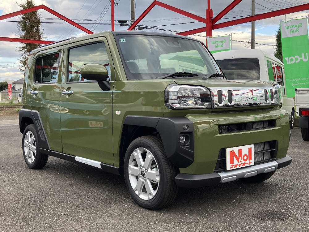 ダイハツ　タフト　Gクロムベンチャー　9インチDO付き2枚目