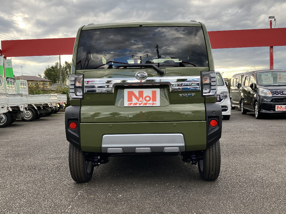 ダイハツ　タフト　Gクロムベンチャー　9インチDO付き5枚目