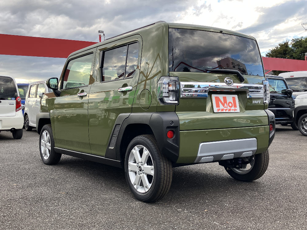 ダイハツ　タフト　Gクロムベンチャー　9インチDO付き6枚目