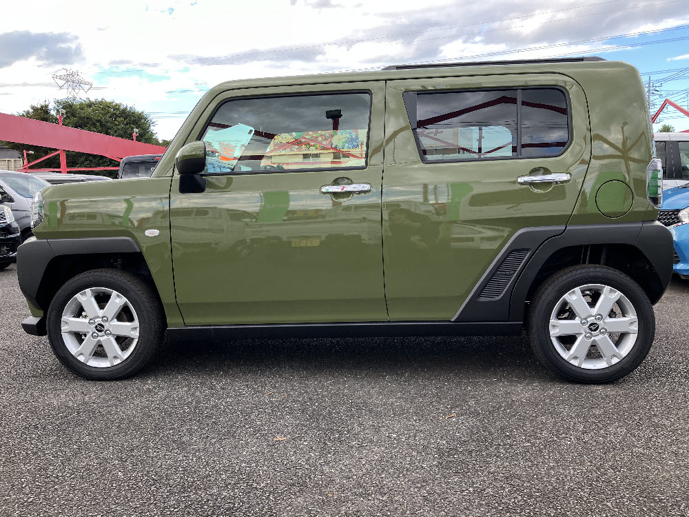 ダイハツ　タフト　Gクロムベンチャー　9インチDO付き7枚目