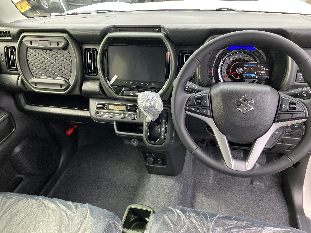 スズキ　ハスラー タフワイルド 2WD　ナビ付10枚目