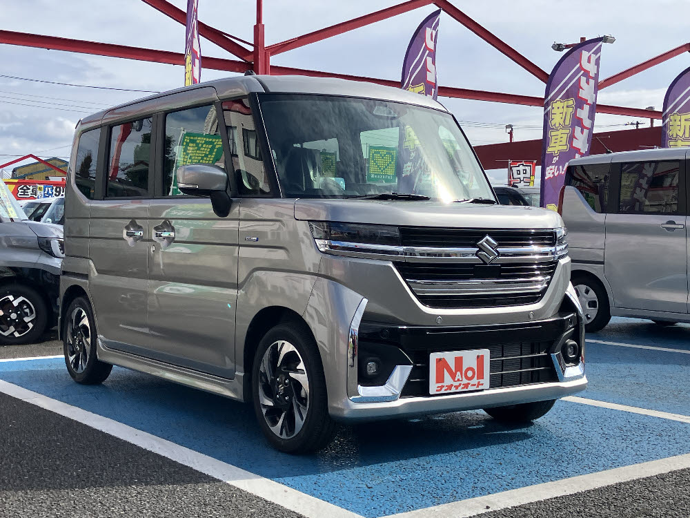 スズキ スペーシアカスタム HYBRID XS ODレス2枚目