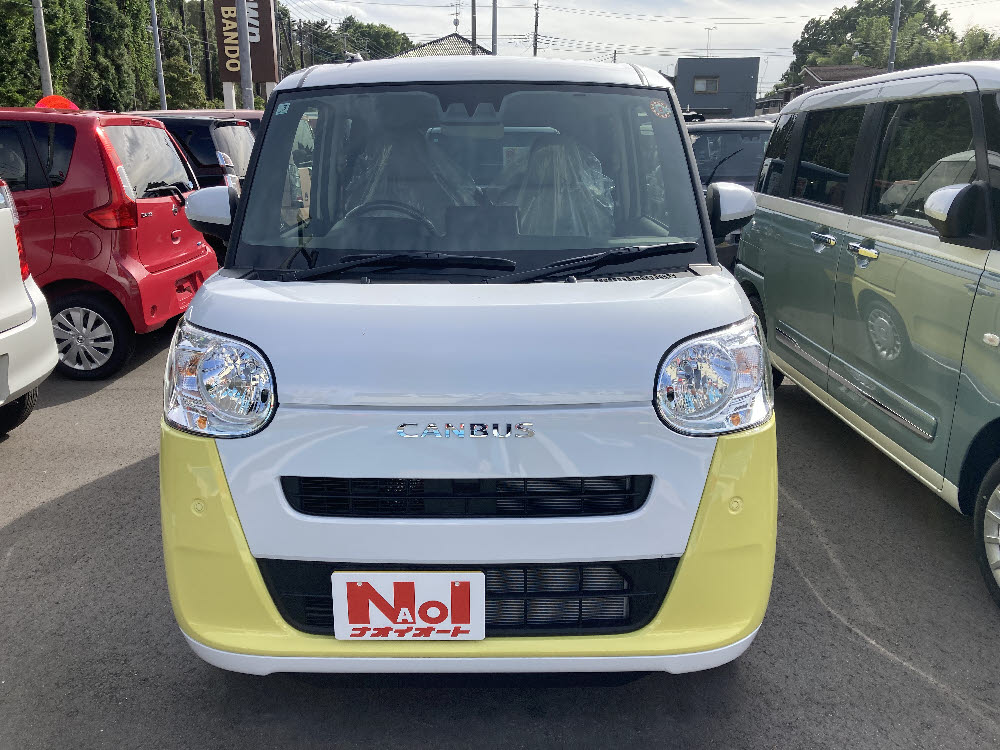 ダイハツ　ムーヴキャンバス　ストライプスX　ODレス1枚目