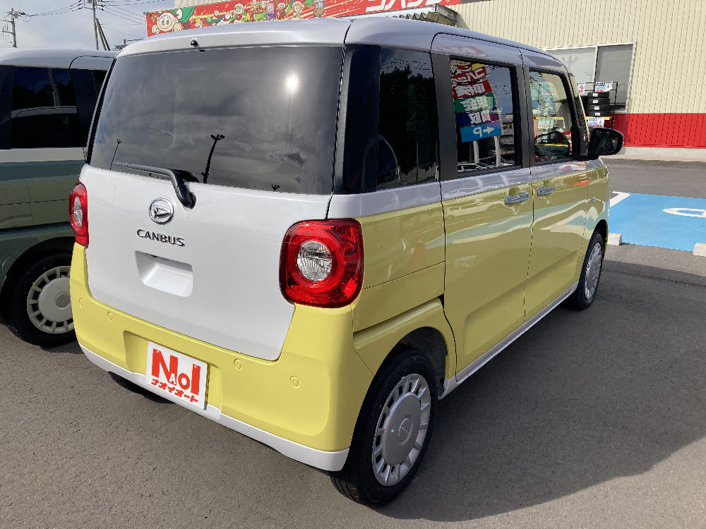 ダイハツ　ムーヴキャンバス　ストライプスX　ODレス3枚目