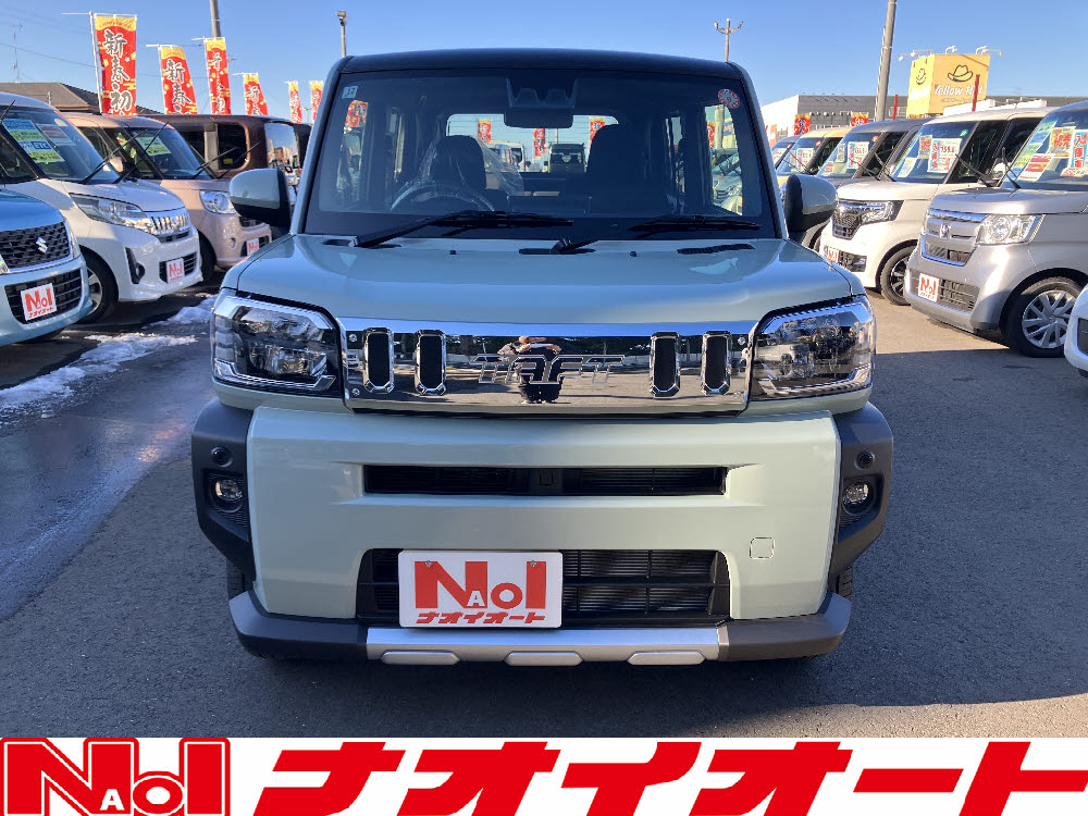 ダイハツ　タフト　Gクロムベンチャー　9インチDO付き1枚目