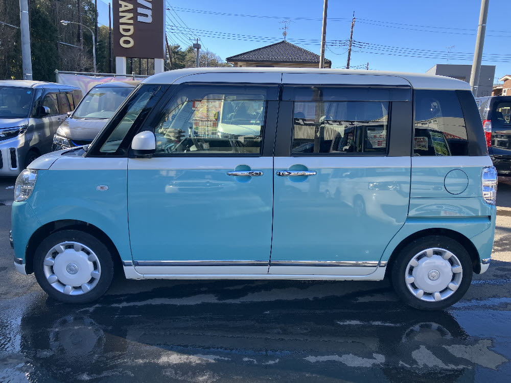 ダイハツ　ムーヴキャンバス　Xメイクアップリミテッド　SAⅢ4枚目