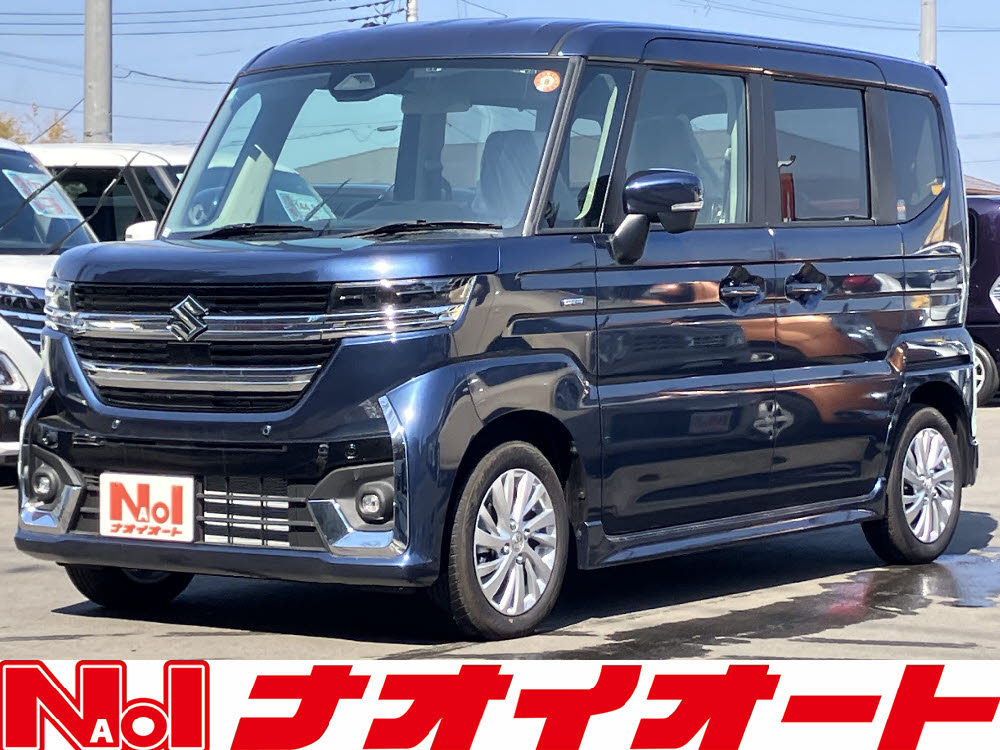 スペーシアカスタム　HYBRID　GS　8インチナビ