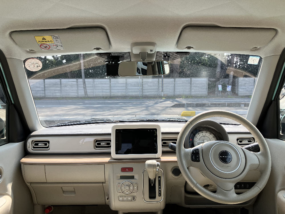 スズキ　ラパン　X　方位モニター12枚目