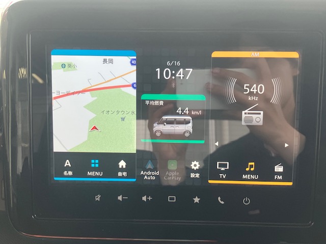 スズキ　スペーシアギア HYBRID XZ　全方位ナビ13枚目